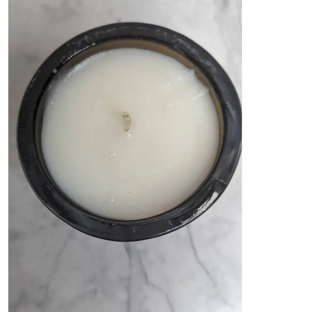 New Aquiesse 5 oz scented soy jar candle currant and rose